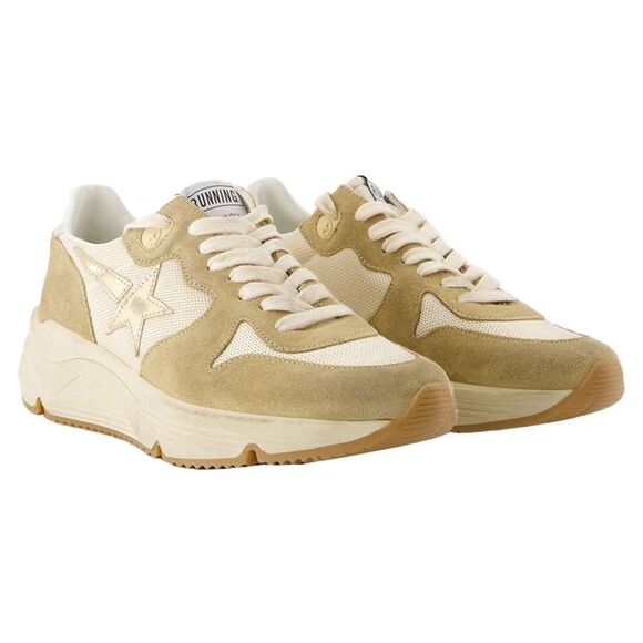 Sneakers Running - Golden Goose Deluxe Brand - Leather - Yellow/Beige - Picture 2 of 3